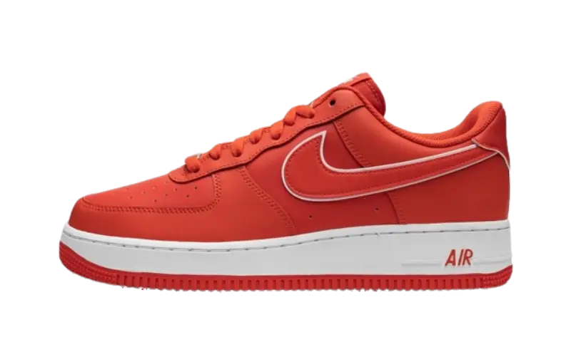 Nike Air Force 1 Low 07 Picante Red White - MTHOR SHOP