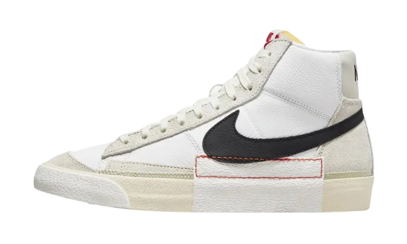 Nike Blazer Mid 77 Pro Club White Black Light Bone Summit White - MTHOR SHOP