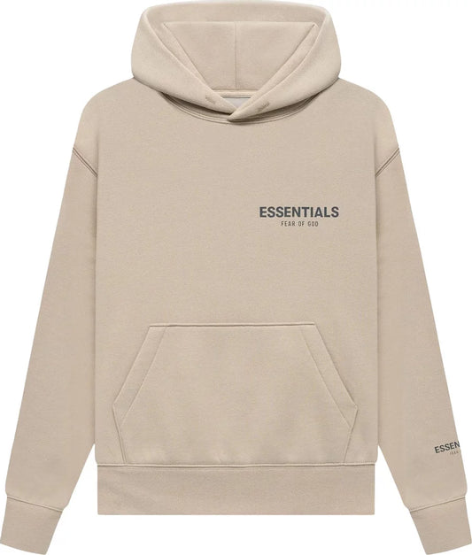 Fear of God Essentials Core Collection Pullover Hoodie String/Tan