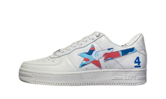 A Bathing Ape Bape Sta White Multi Camo 1H72191004