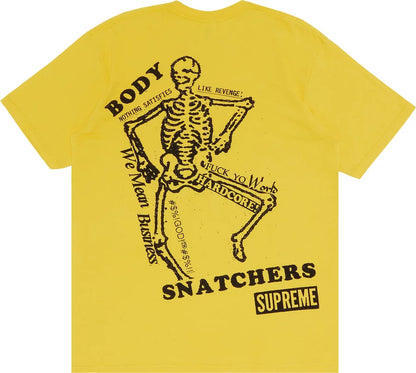 Supreme Body Snatchers Tee Yellow