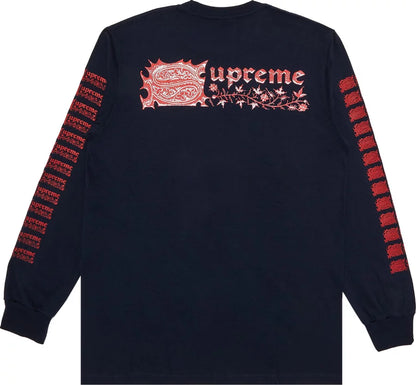 Supreme Saint Sebastian L/S Tee Navy