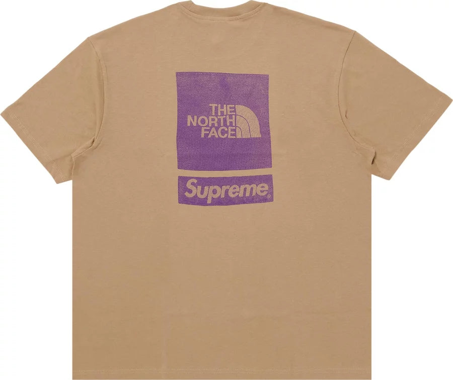 Supreme The North Face S/S Top Khaki