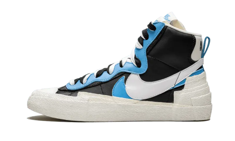 Nike Blazer High Sacai White Black Legend Blue - BV0072-001