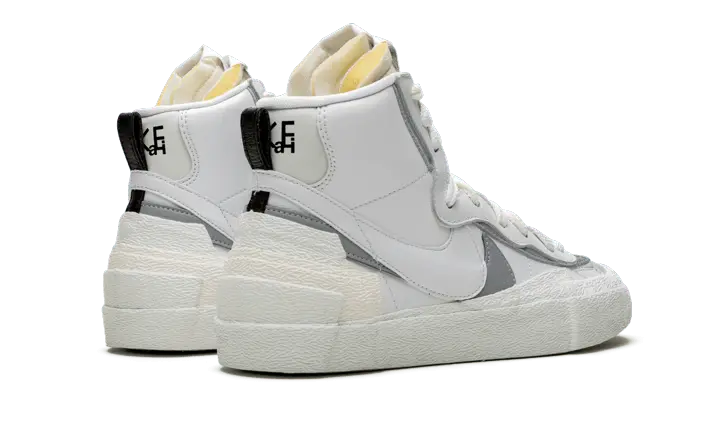 Nike Blazer High Sacai White Grey - BV0072 100