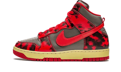 Nike Dunk High 1985 Red Acid Wash - DD9404-600