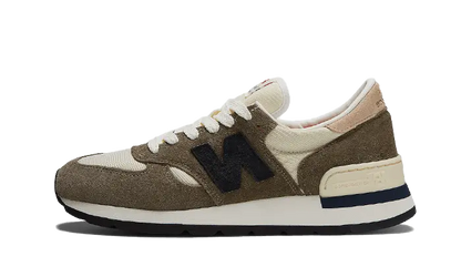 New Balance 990V1 Made In USA Cream Olive