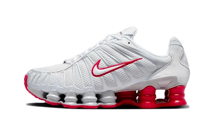 Nike Shox TL Platinum Tint Gym Red