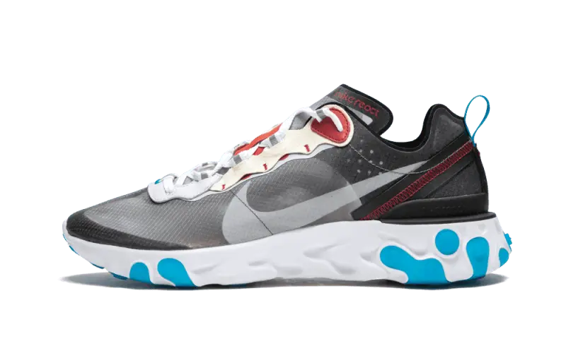 Nike React Element 87 Dark Grey Photo Blue