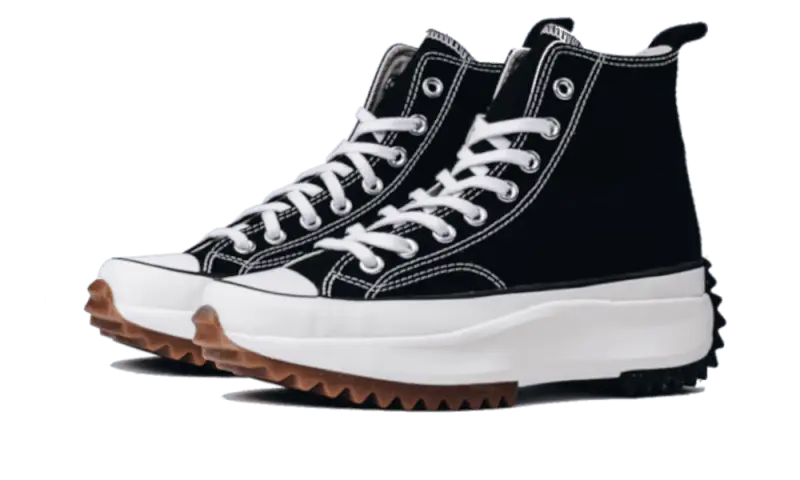 Converse Run Star Hike Hi Black White Gum - 166800C