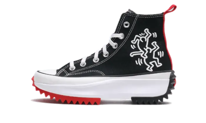 Converse Run Star Hike Hi Keith Haring Black - 171859C