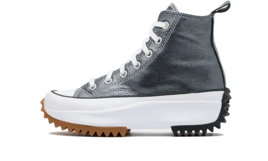 Converse Run Star Hike Hi Metallic Black - 169241C