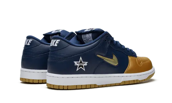 Nike SB Dunk Low Supreme Jewel Swoosh Gold - CK3480-700