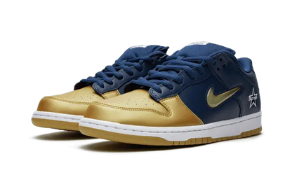 Nike SB Dunk Low Supreme Jewel Swoosh Gold - CK3480-700