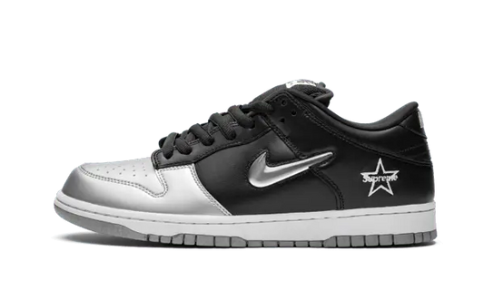 Nike SB Dunk Low Supreme Jewel Swoosh Silver - CK3480-001